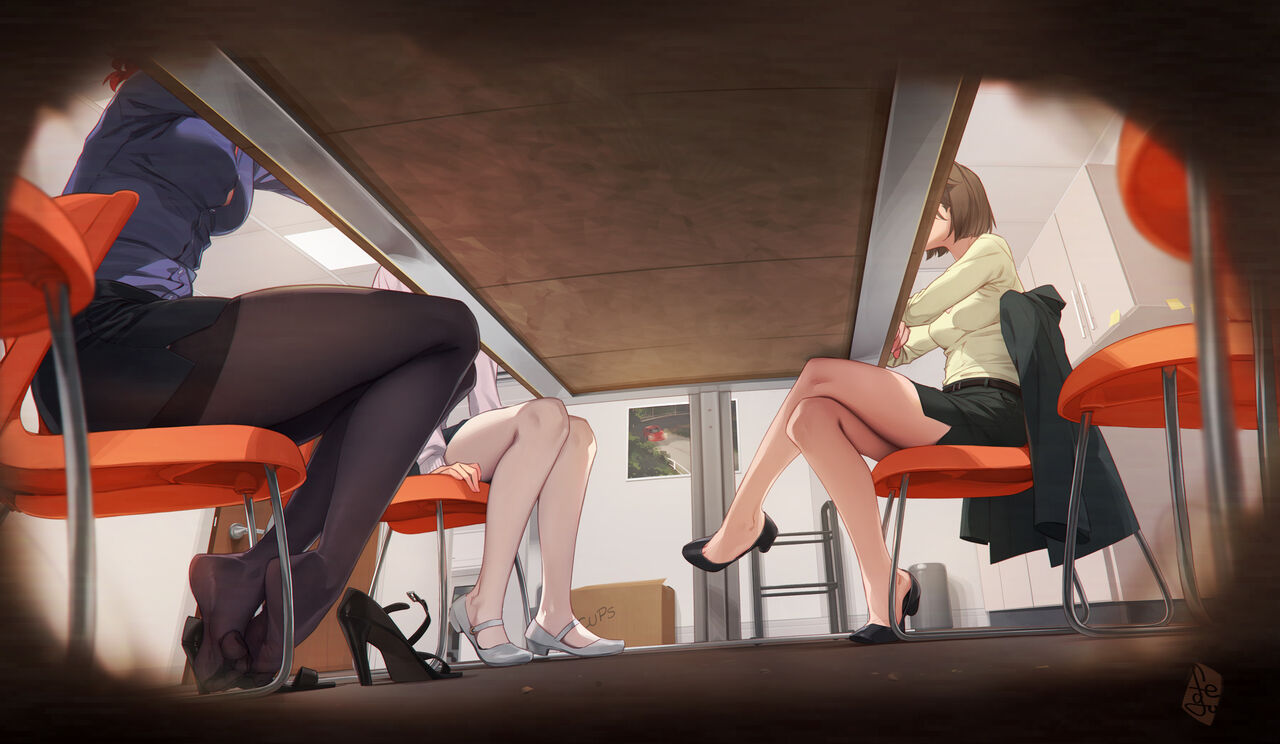 Office Girls Parade 1-2 page 1 full