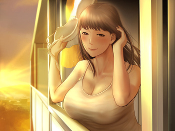 [Chinjao Girl. (Special G)] Tonari no Onee-san no Shitagi o Nusundara Kiseki ga Okita Hanashi o Shiyou [Russian] cover