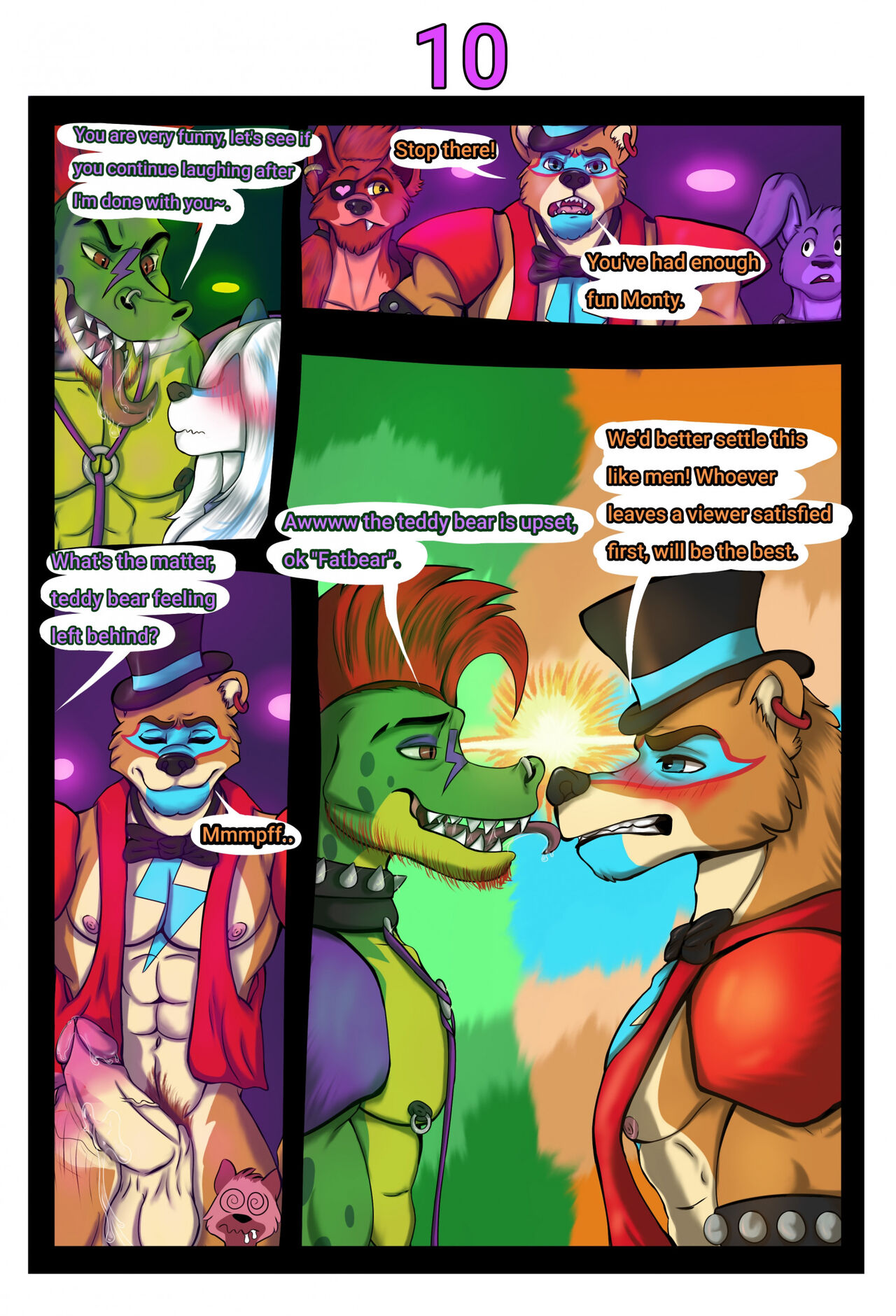 Neon Fun Night 🍑🍆💧💧 page 11 full