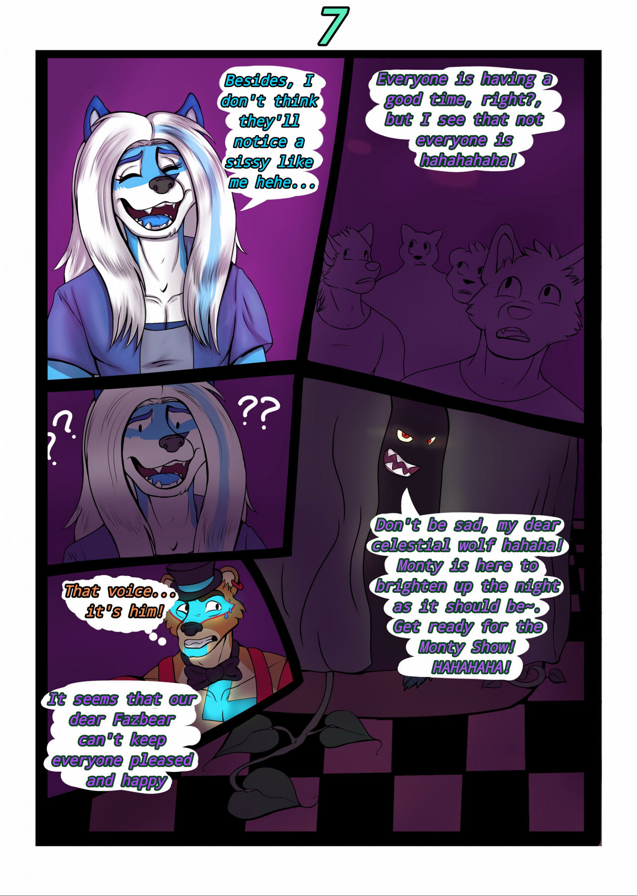 Neon Fun Night 🍑🍆💧💧 page 8 full