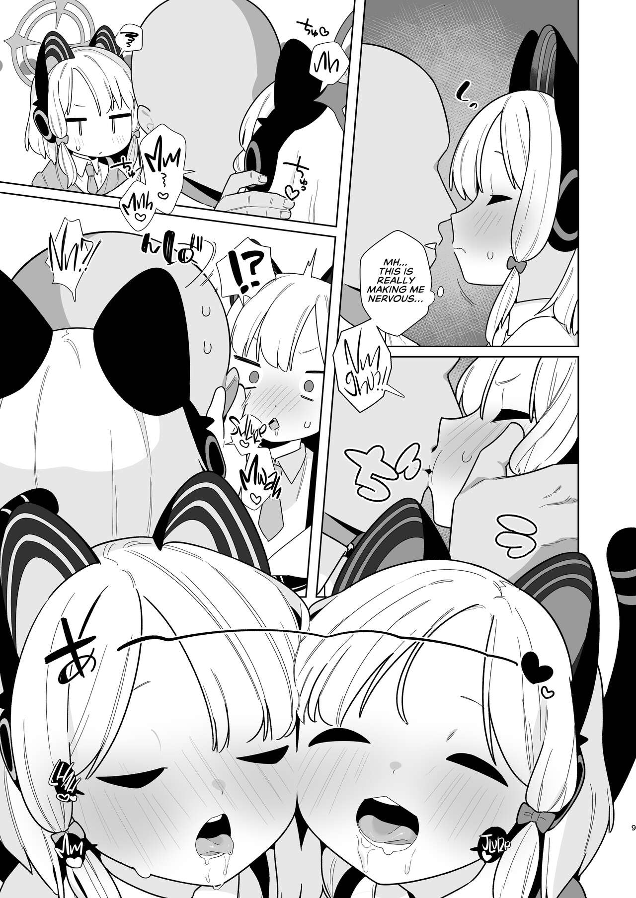 BluArch Saimin-bu 2 ~Saiba Midori & Momoi Hen~ | The Blue Archive Mind Control Club ~Gamer Twins Chapter~ page 8 full