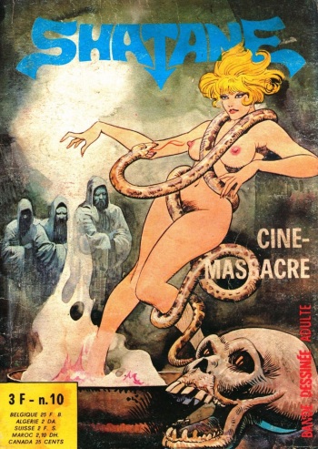 Shatane N°10 - Cine-massacre [French] cover