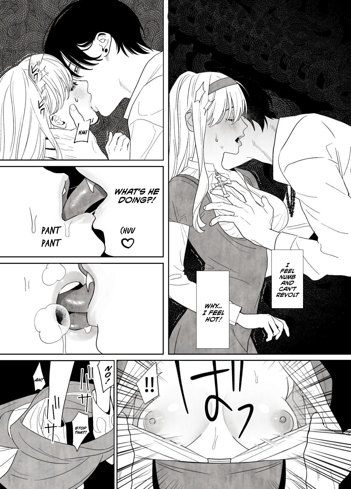 Tsumi o Okashita Shudo Onna wa Orochi no Mamono ni Zange Suru Negi Manju | Sinful Nun Pays Penitence To The Serpent page 12 full