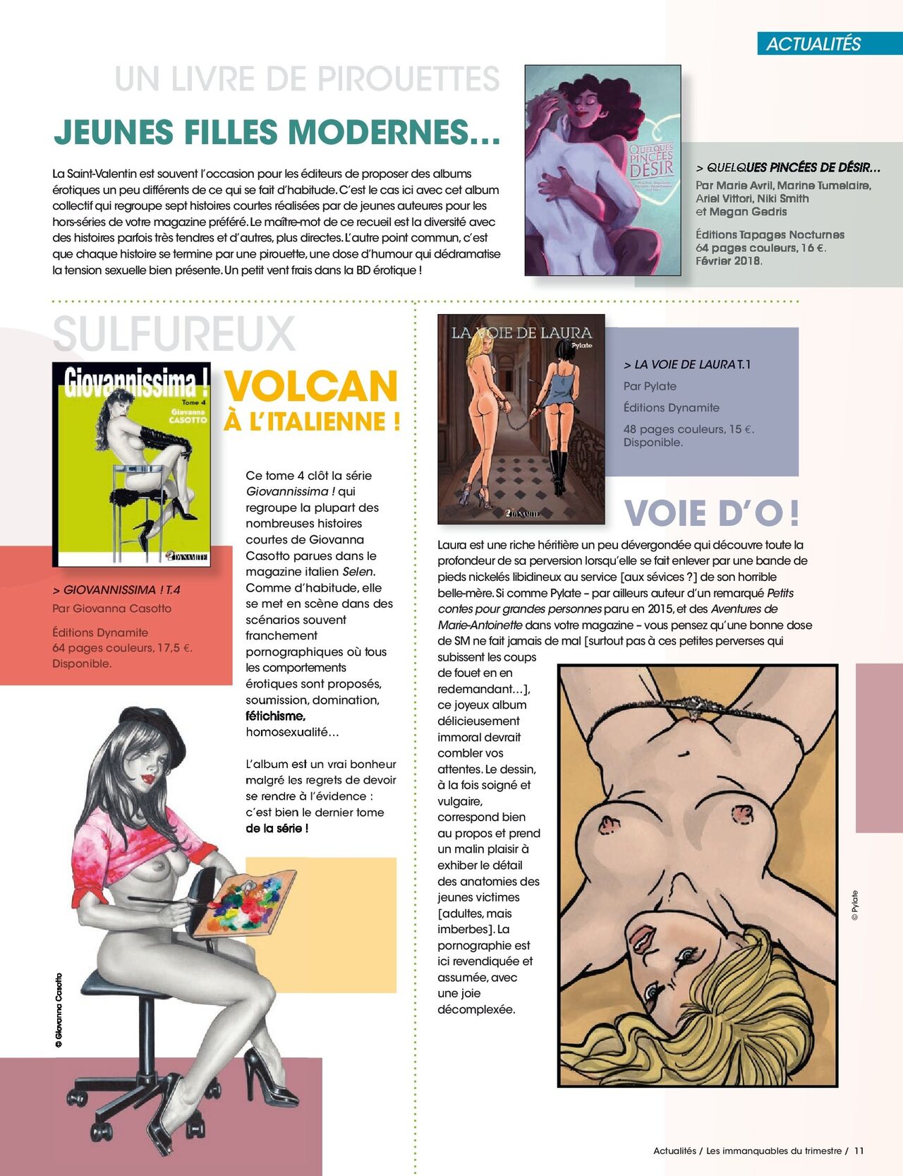 L'Immanquable H.S. Spécial Érotisme N°17 - Gourmandises page 11 full