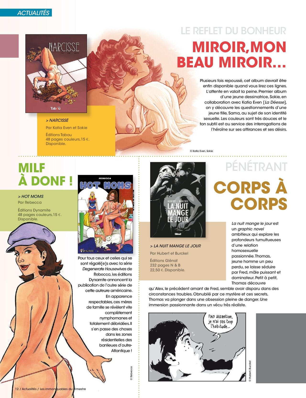L'Immanquable H.S. Spécial Érotisme N°17 - Gourmandises page 12 full