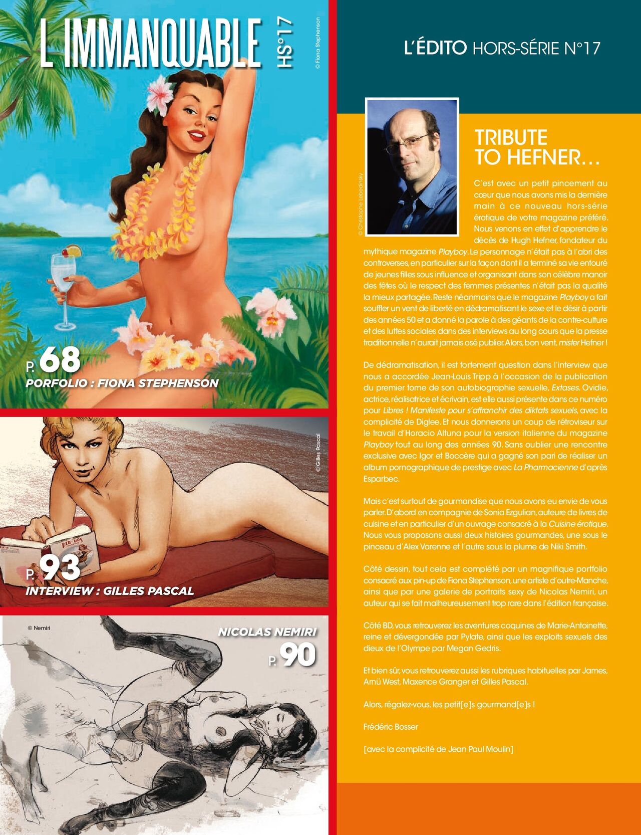 L'Immanquable H.S. Spécial Érotisme N°17 - Gourmandises page 3 full