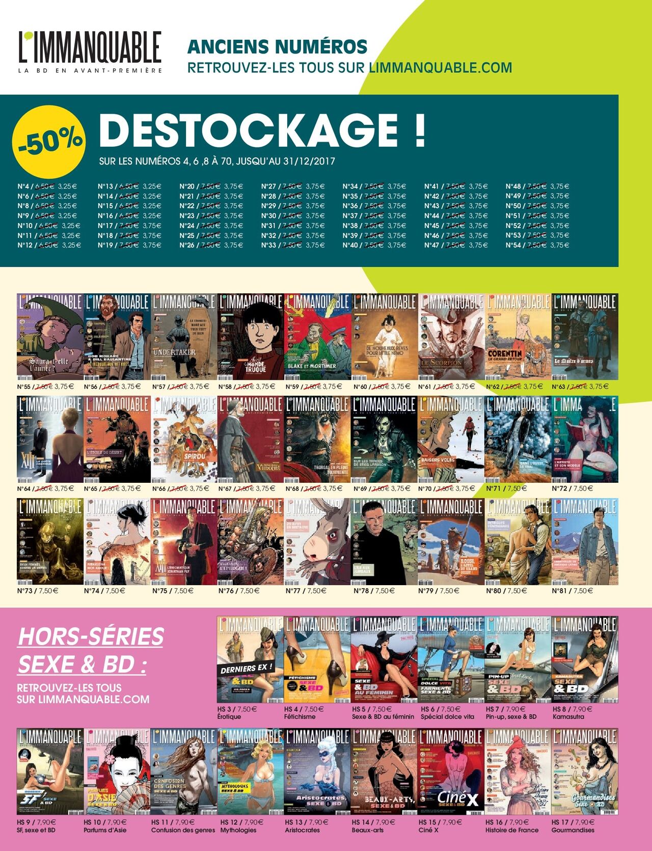 L'Immanquable H.S. Spécial Érotisme N°17 - Gourmandises page 6 full