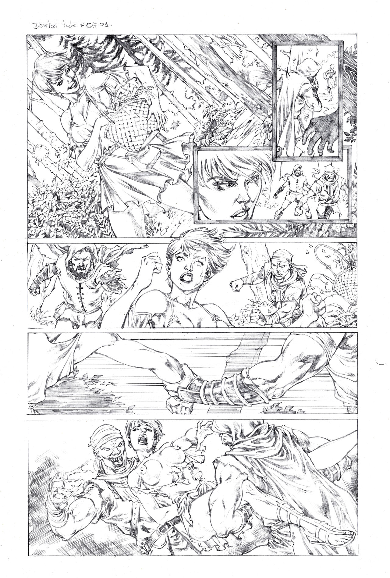 Jen-tai Origin story B + Extra page 1 full