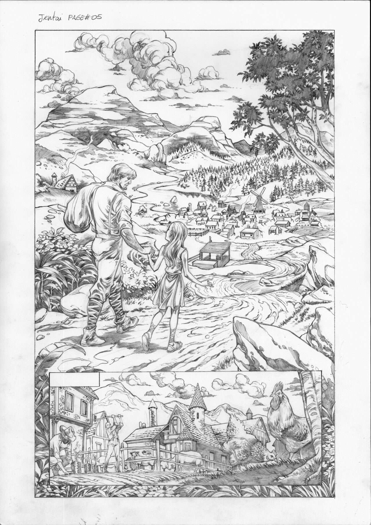 Jen-tai Origin story B + Extra page 11 full
