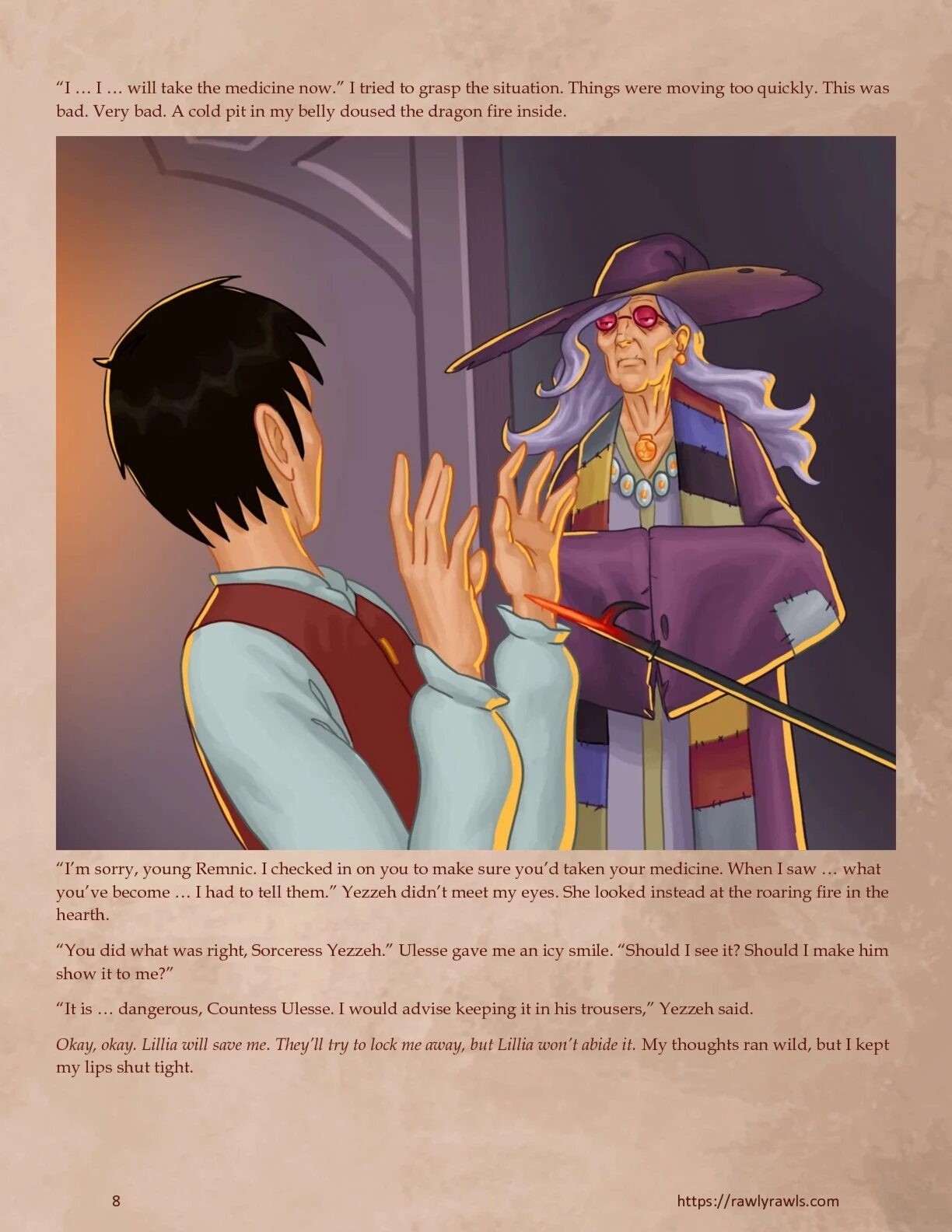 Dragon's Blood  - 14 - english page 8 full