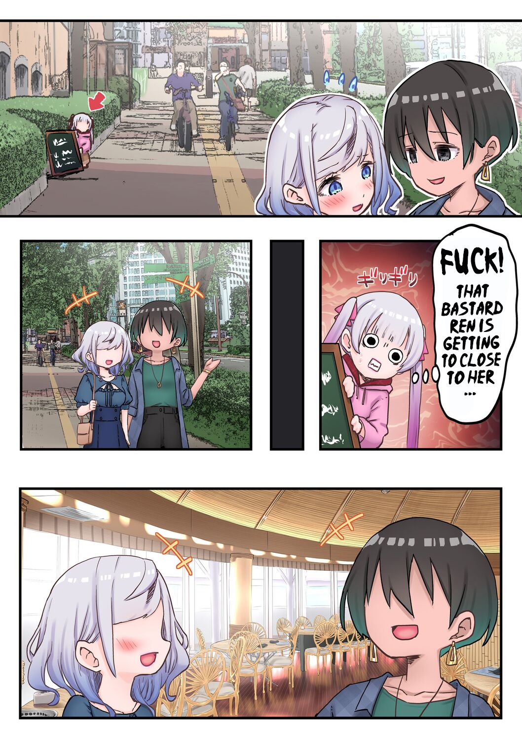 Futago Shimai-chan no Yuri Seikatsu  | Twin Sisters' Yuri Life page 12 full