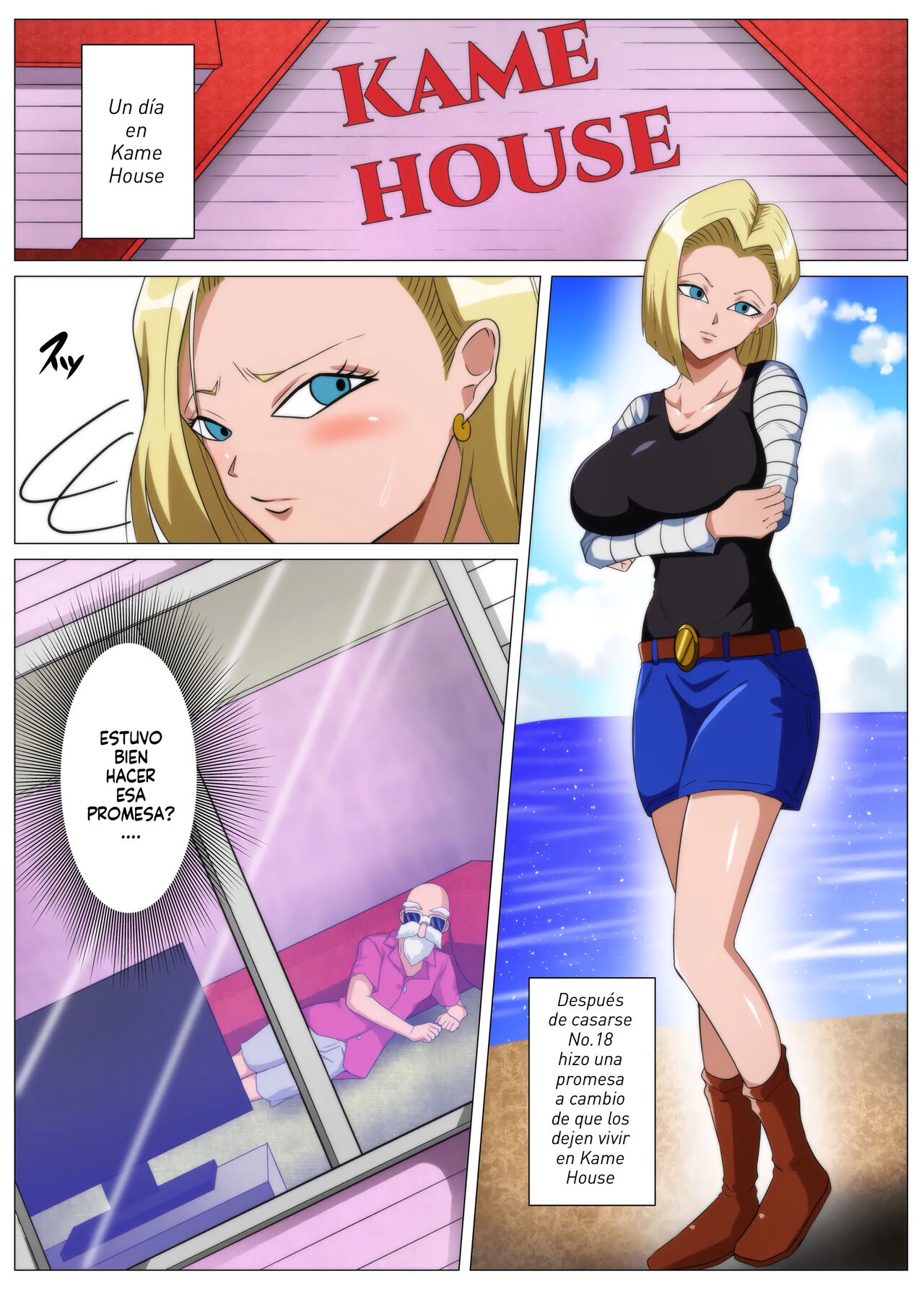 Ero Jii-san to Ecchi na Keiyaku o Shita Bakunyuu Hitozuma page 3 full