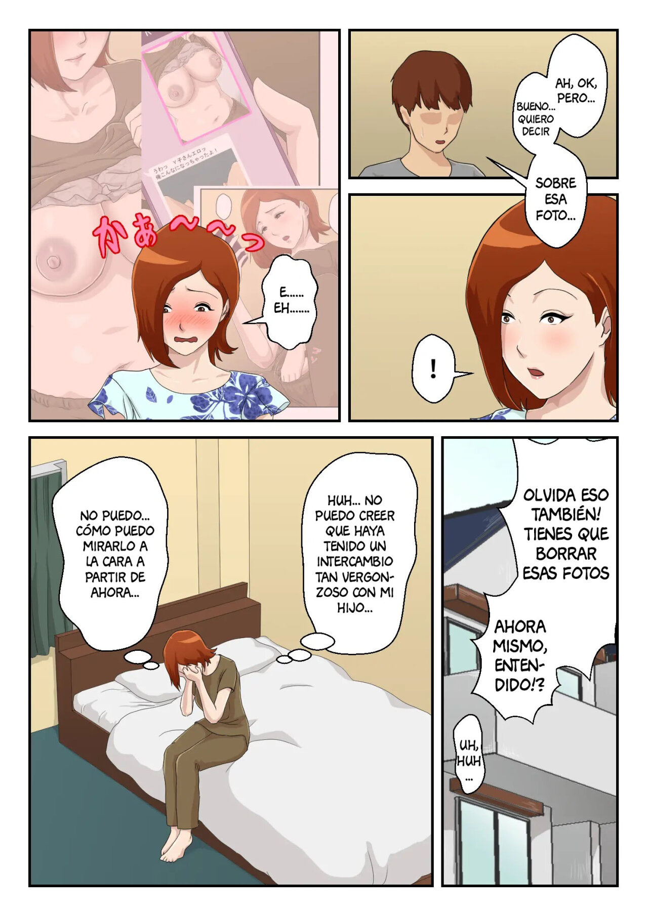 La persona que conoci en la aplicacion era mi madre 1-2 page 11 full