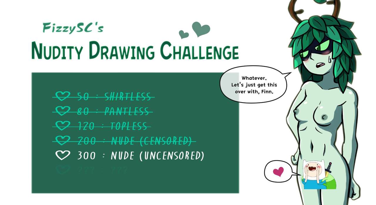 Nudity Drawing Challenge 1, 2, & 3 page 5 full