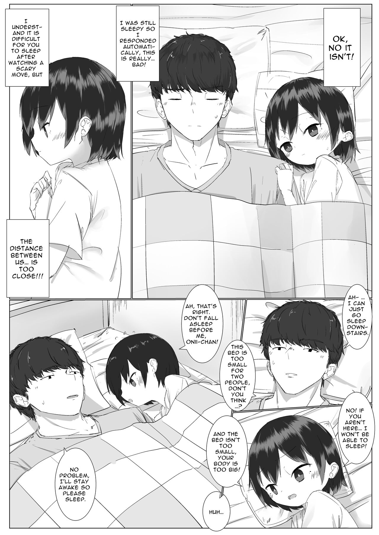 Kyorikan no Chikasugiru Imouto to Amaama Icha Love Ecchi | Sweet Flirty Lovey Sex with your VERY Intimate Little Sister page 7 full