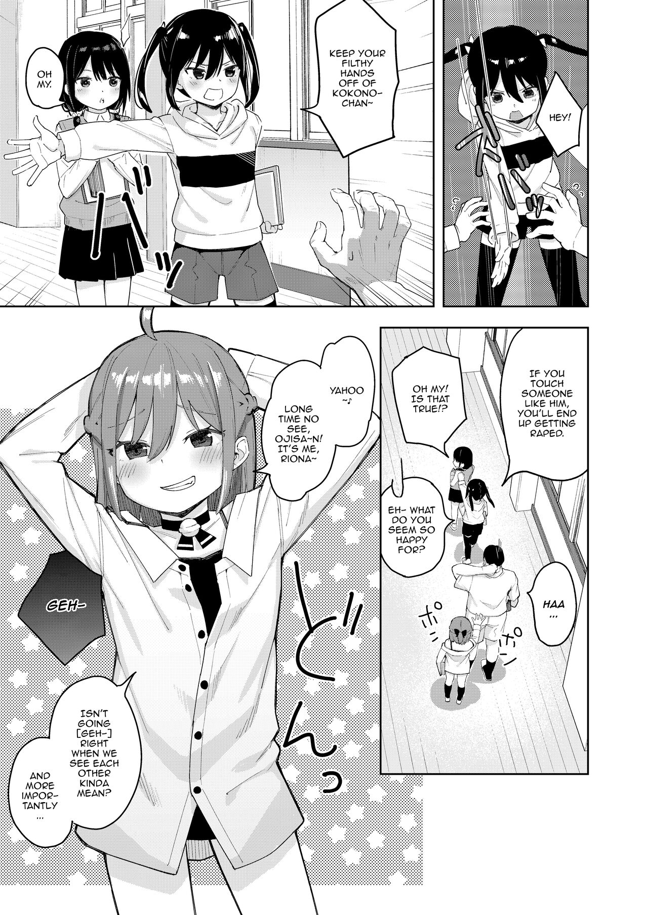 Musume no Tomodachi no Mesugaki ni Okasaremashita 2 | I Got Raped By My Daughter's Slutty Brat Friend 2 page 4 full