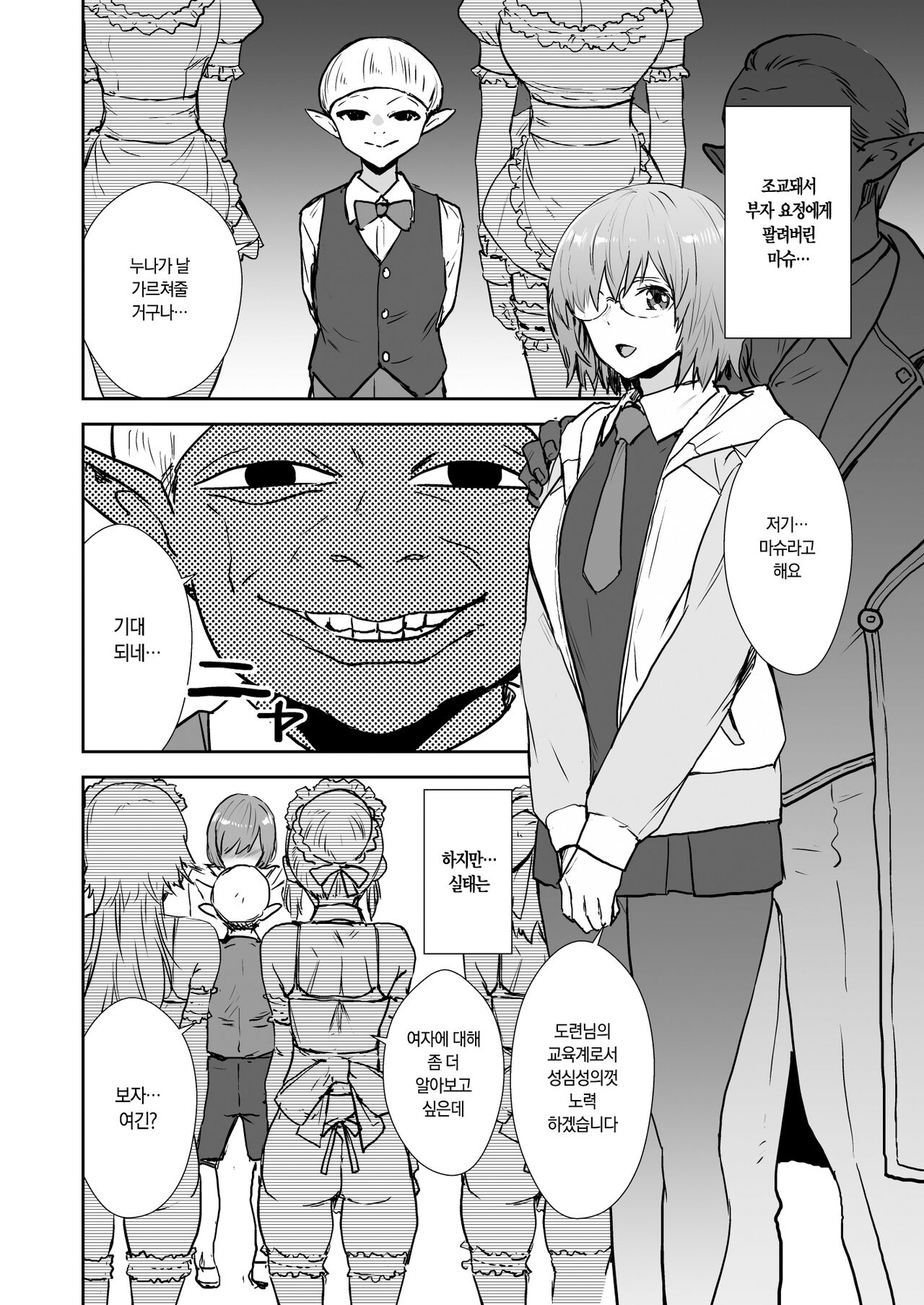 Mash to Are suru Ningen Bokujo | 마슈와 그거 하는 인간목장 page 11 full