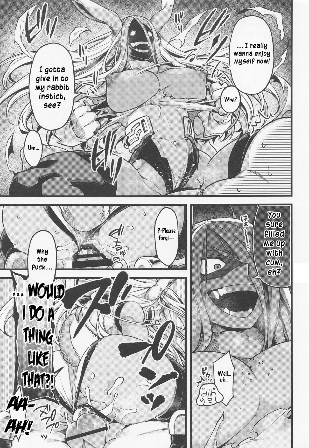 Ganbare!! Rabbit Hero!!! | Hang in there, Rabbit Hero! page 12 full