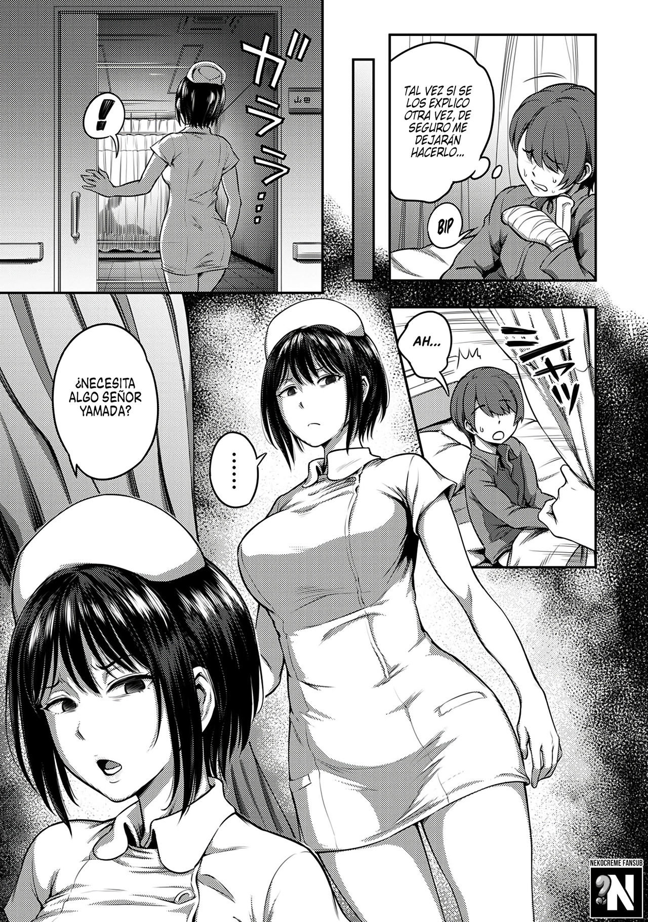 Sakusei Byoutou ~Seikaku Saiaku no Nurse shika Inai Byouin de Shasei Kanri Seikatsu~ Dai Ichi Shou + Dai Ni Shou page 7 full