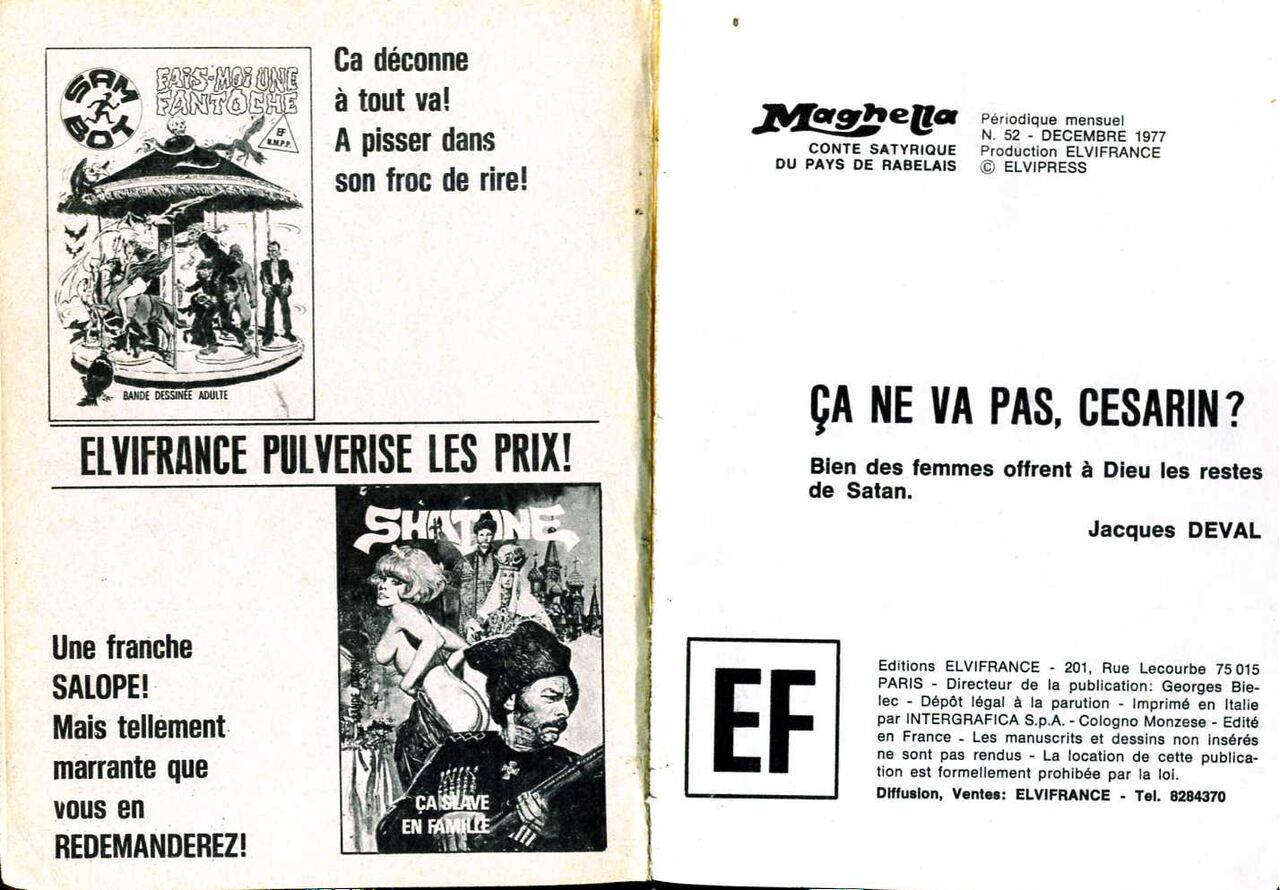 PFA - Maghella #52 Ça ne va pas, Cesarin page 2 full
