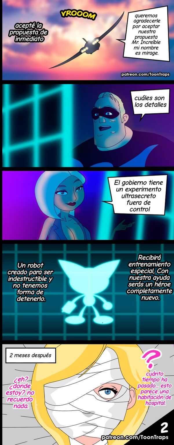 New Hero - Los Increíbles Gender Bender - Español page 2 full