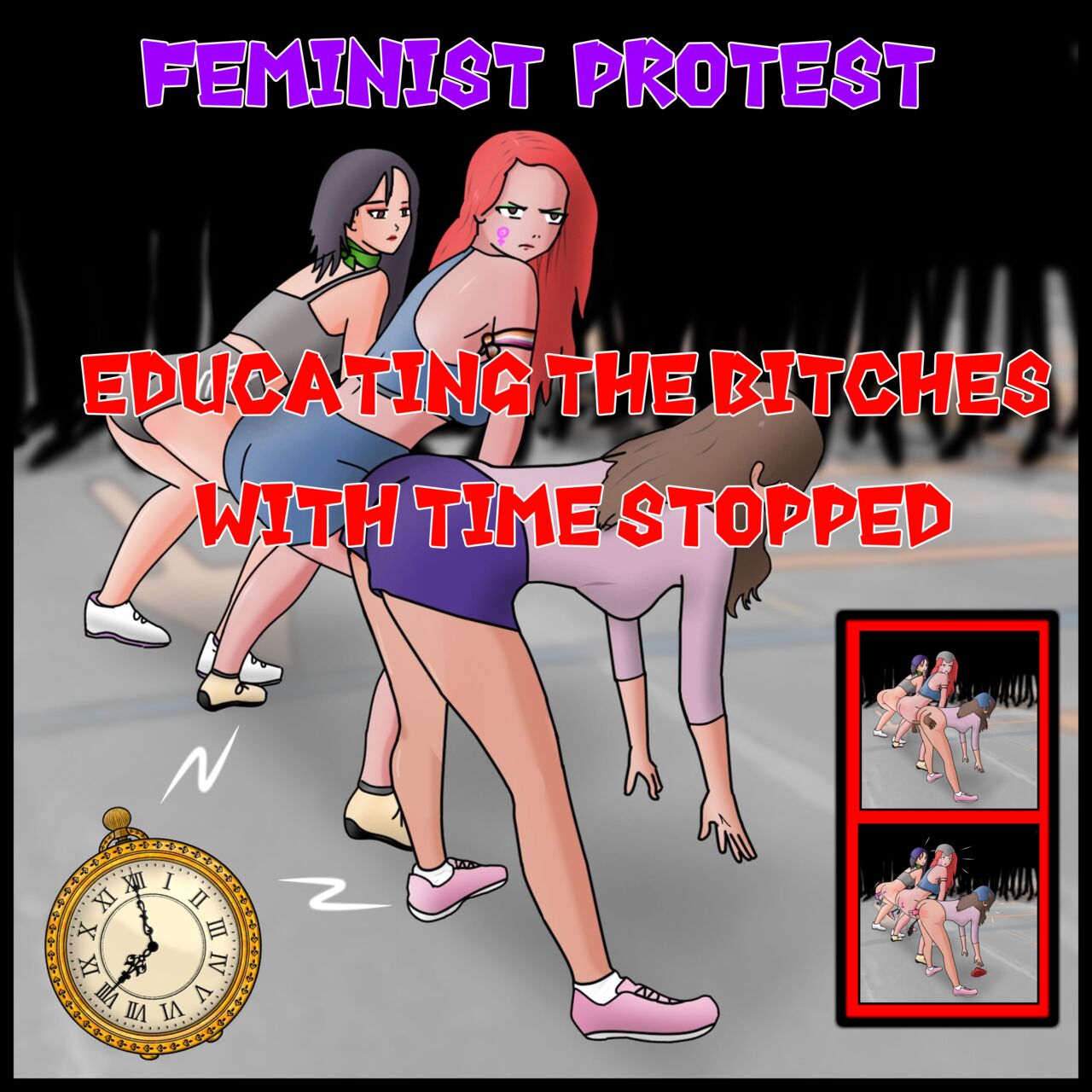 Feminist protest page 1 full