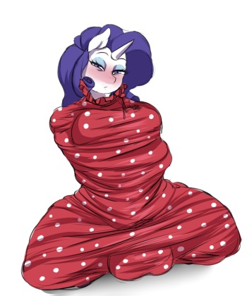[Hary96] Futa Rarity (My Little Pony) cover