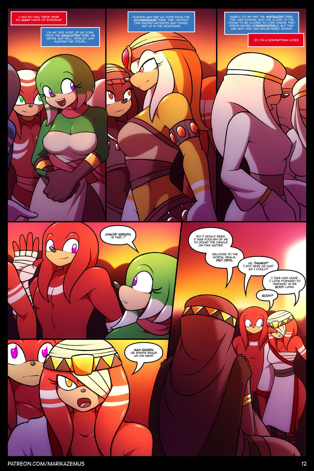 Sonic Boom: Echidna Nights page 12 full