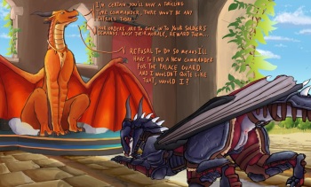 [Dragonsponies] Guard duty cover