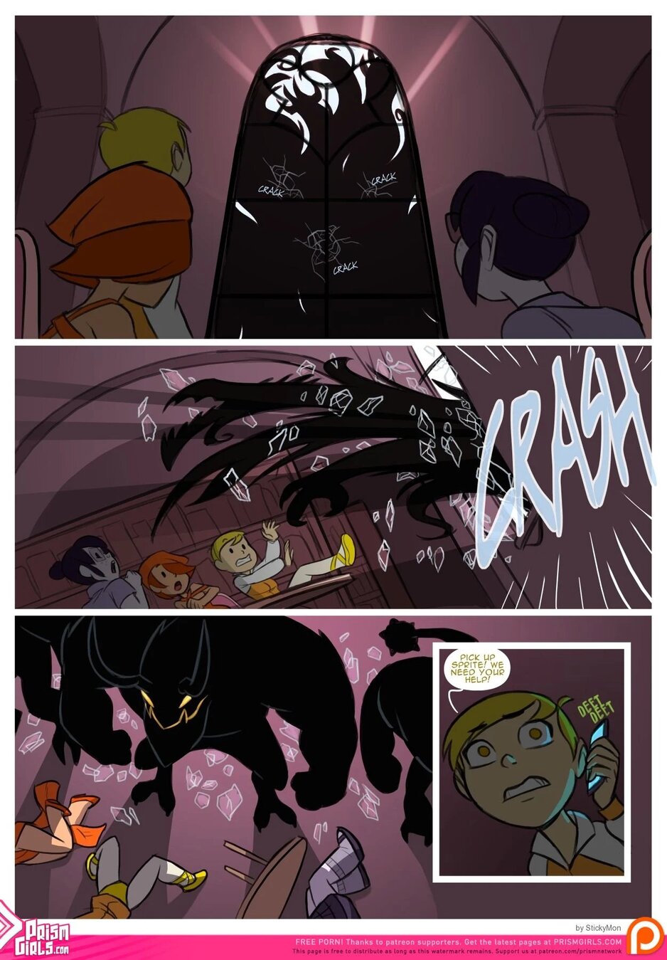 Rainbow Sprite: Hunger of the Shadow Beasts page 4 full