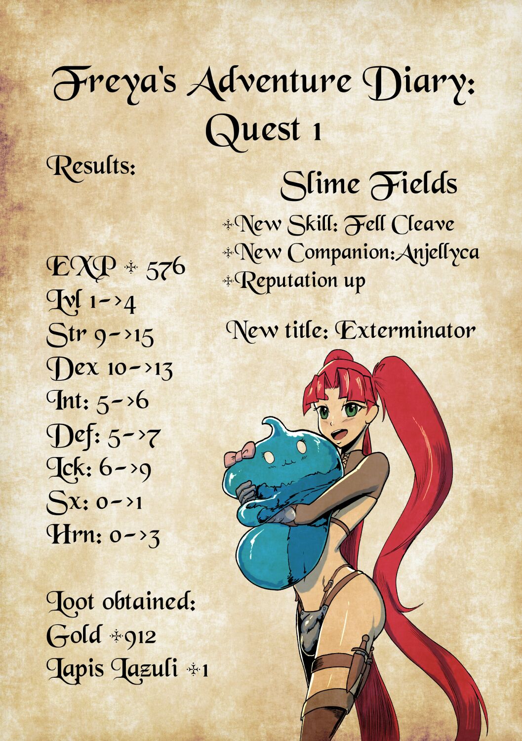 Freya's Adventure Diaries page 6 full