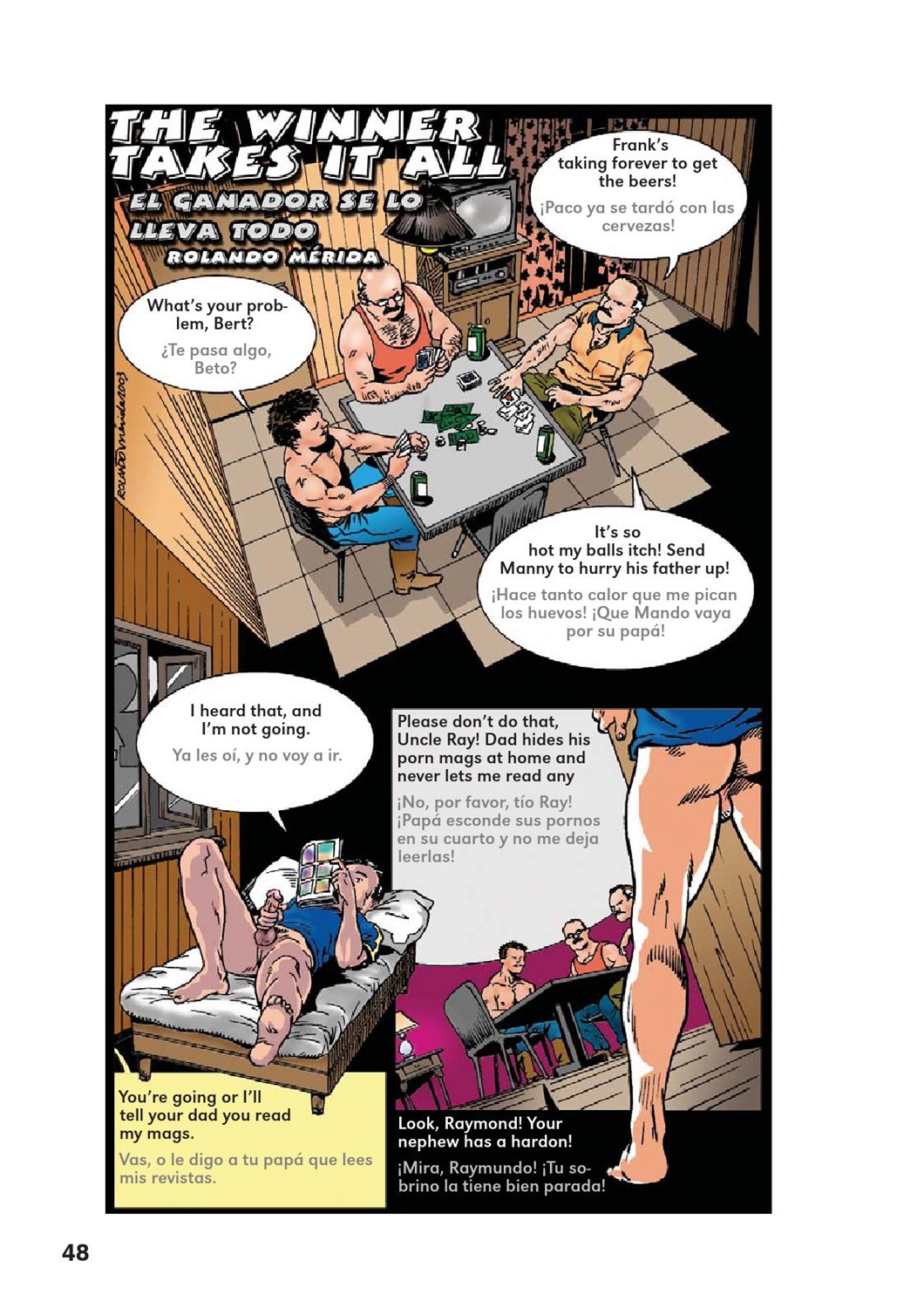The Winner Takes It All ~ El Ganador Se Lo Lleva Todo page 1 full