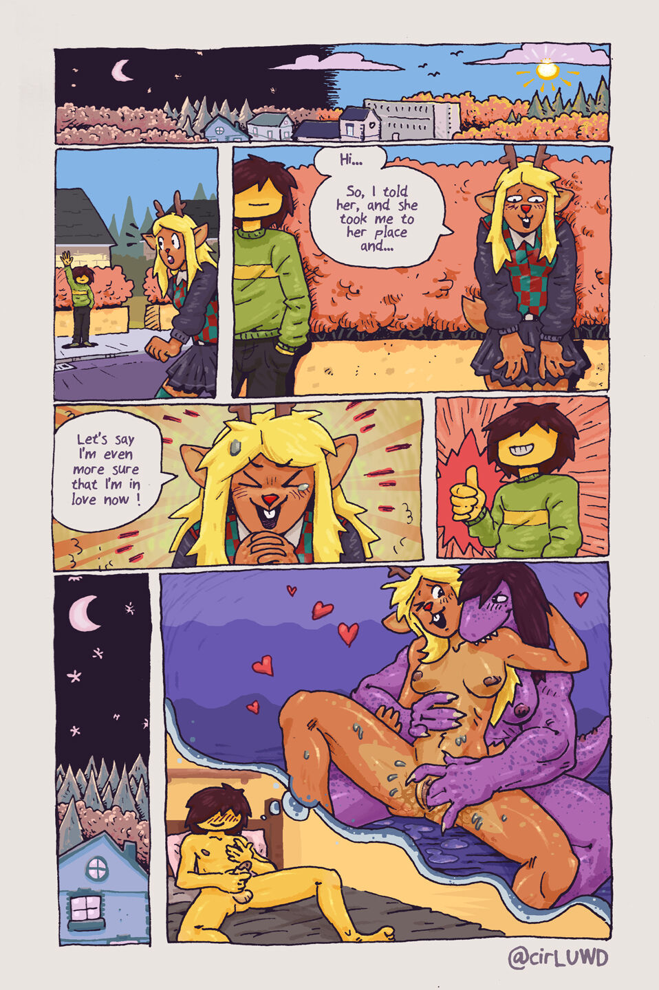 A 3-page comic about Kris & Noelle page 3 full