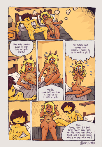 [cirLUWD] A 3-page comic about Kris & Noelle cover