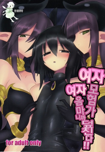 [Shadan Katsudoh (Kyuusuikei)] Onna Inma dakara Onna Boukensha Osou ne!! | 여자 음마니까 여자 모험자 덮친다!! [Korean] [팀 인생무상] [Digital] cover