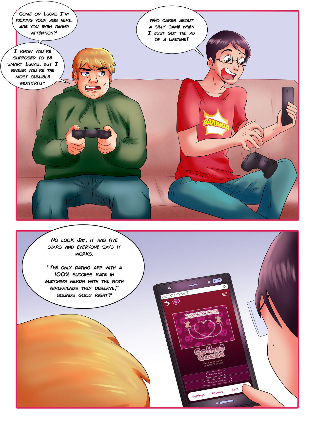 Goths & Geeks page 2 full