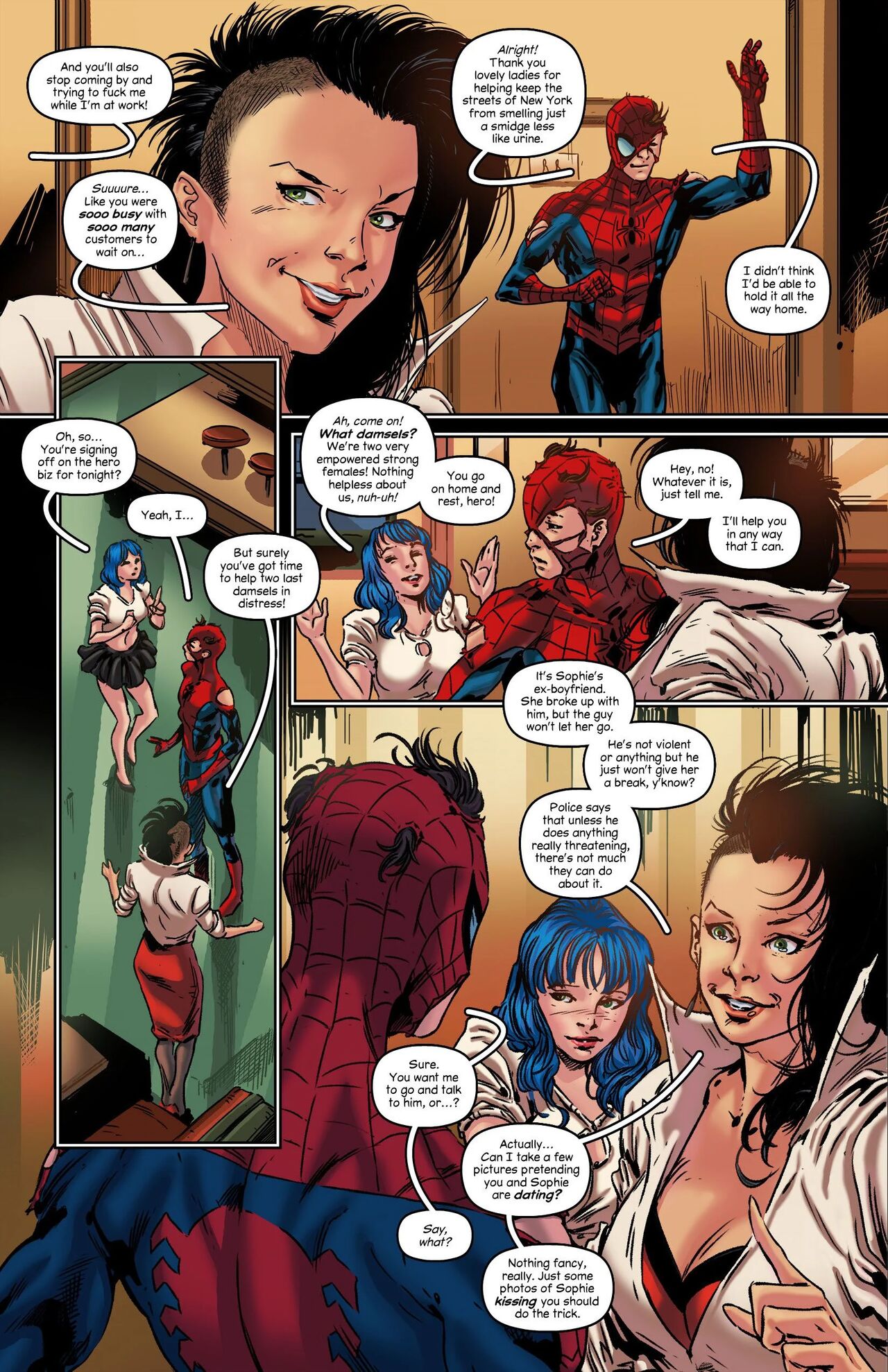 - Spider-Man - Hot Coffee page 5 full