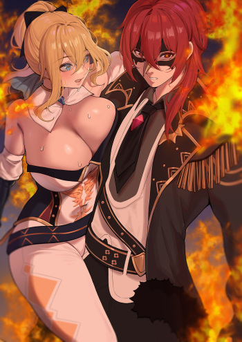 [KeinV] Diluc & Jean (Genshin Impact) cover