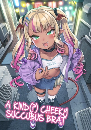 (COMIC1☆22) [Uousaohkoku (Uousaoh)] Yasashii? Mesugaki Succubus | A Kind(?) Cheeky Succubus Brat [English] [The Blavatsky Project] cover