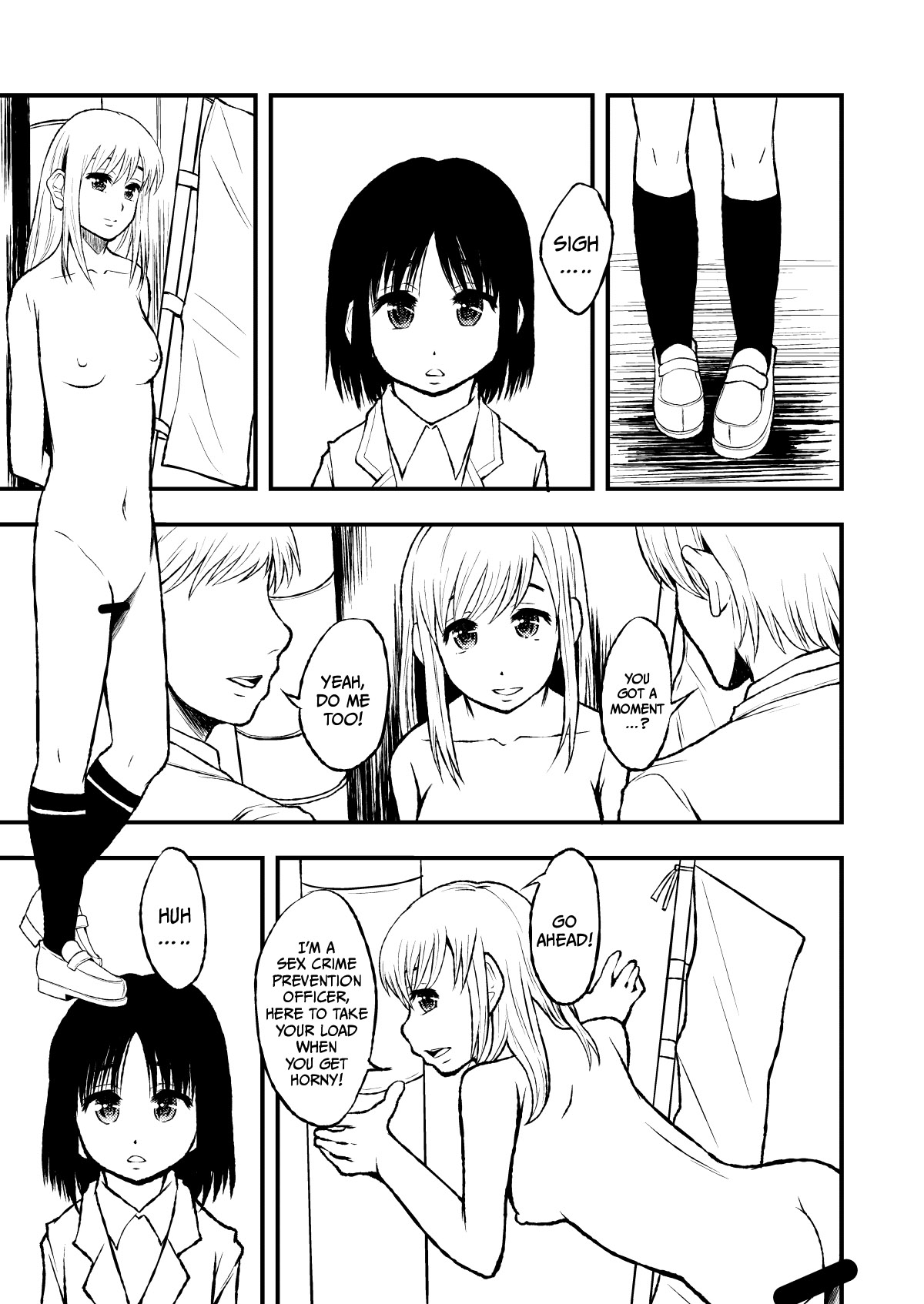 Kana is the Smallest Girl in the School and a Sexual Crime Prevention Officer  =CBS= page 12 full