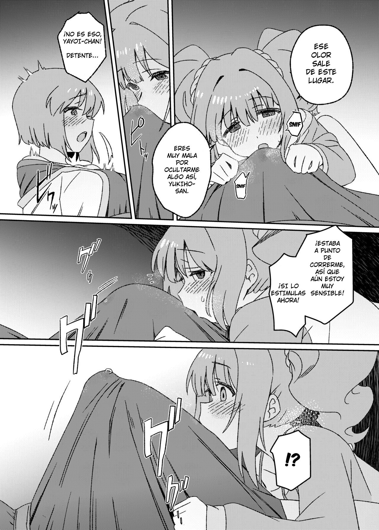 Yuki Chinpo Futanari Yukiho no Nioi de Yayoi ga Trip shichau Hon page 11 full