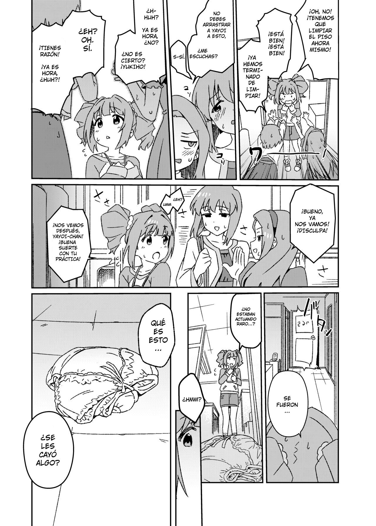 Yuki Chinpo Futanari Yukiho no Nioi de Yayoi ga Trip shichau Hon page 5 full