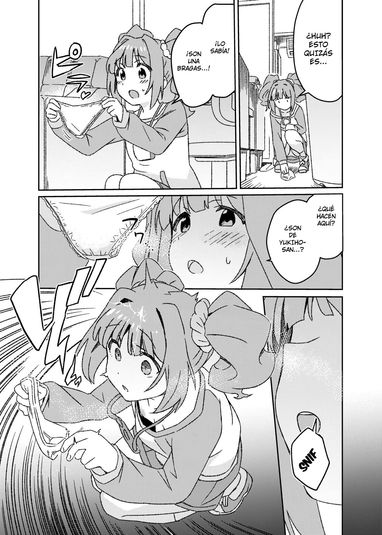 Yuki Chinpo Futanari Yukiho no Nioi de Yayoi ga Trip shichau Hon page 6 full