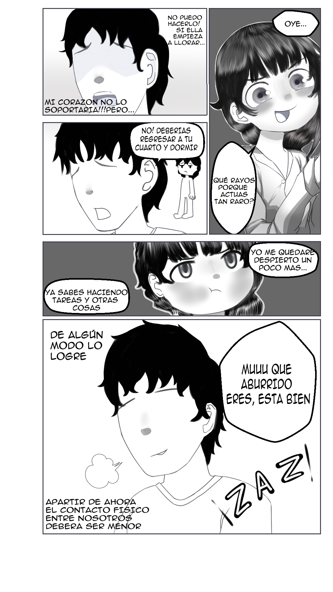 Estrechando Lazos - Jugando con su cuerpo mientras duerme page 7 full