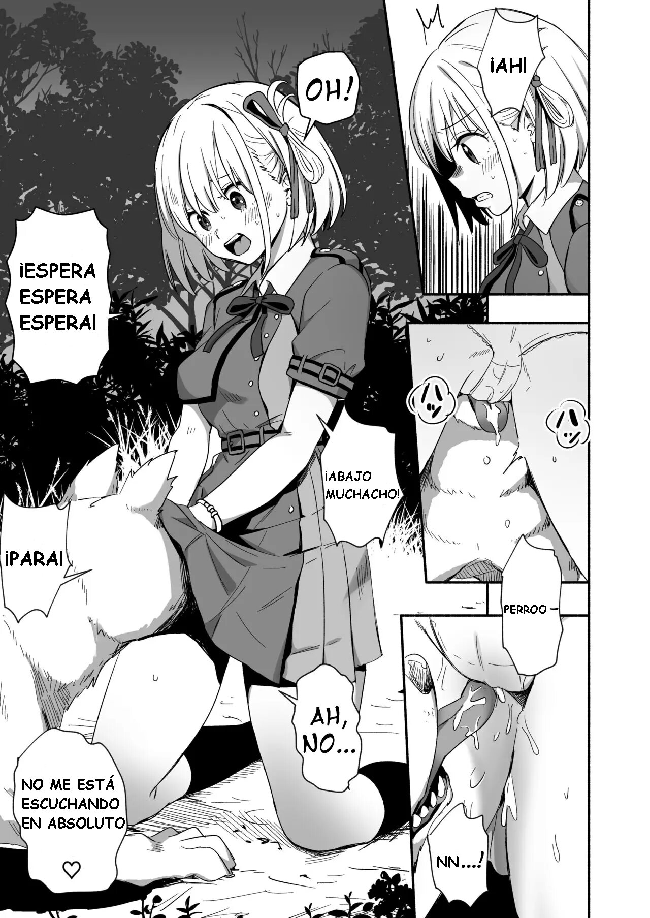 Inu ni Makechimatta | Derrotada por un perro page 5 full