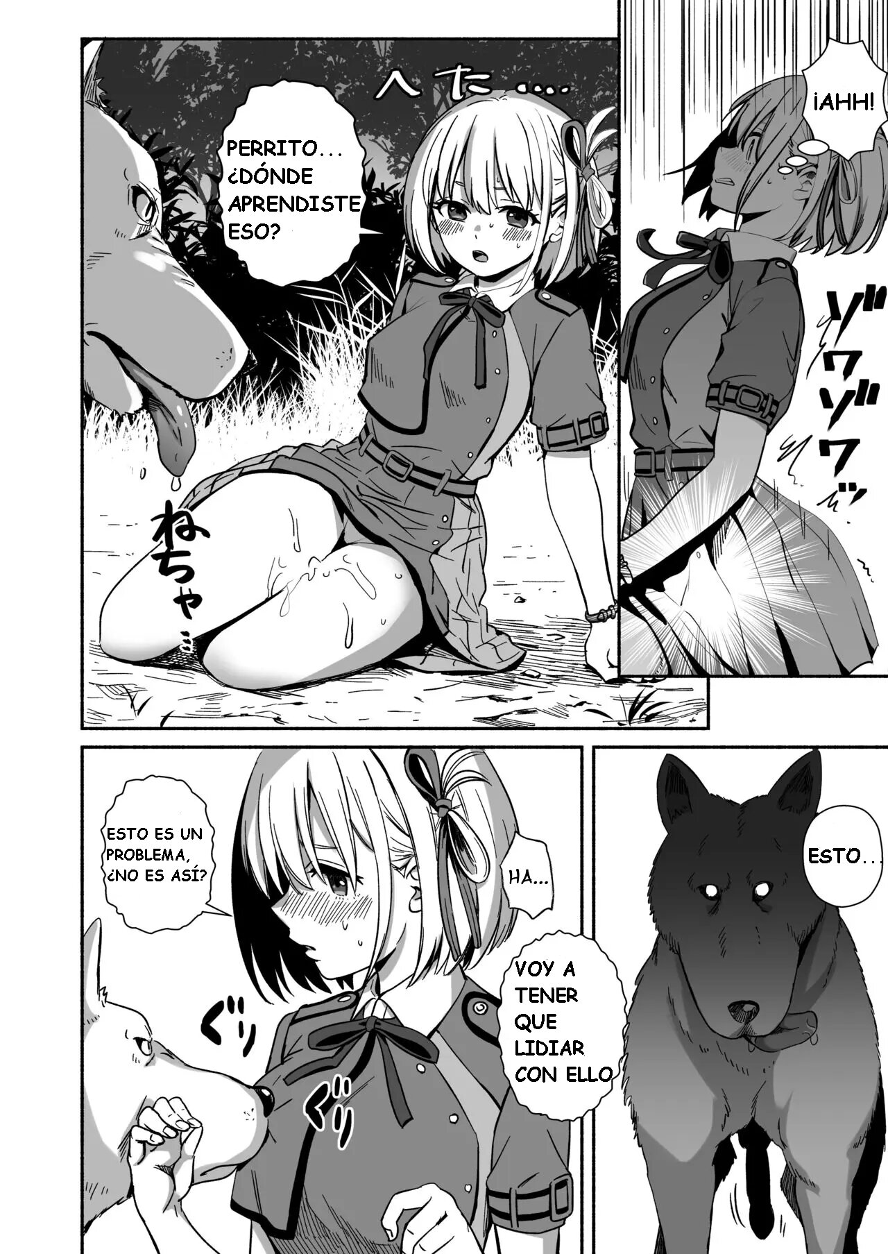 Inu ni Makechimatta | Derrotada por un perro page 6 full