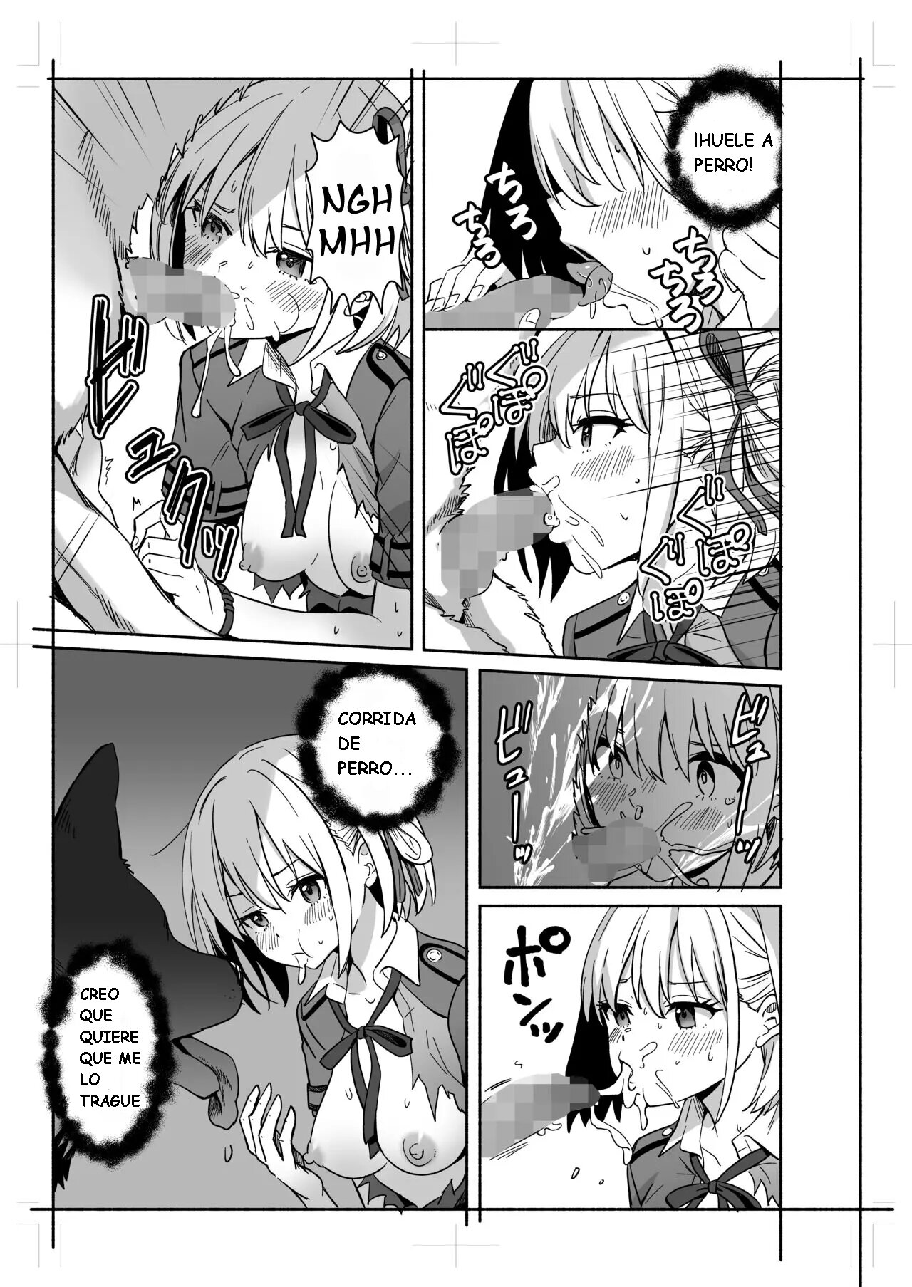 Inu ni Makechimatta | Derrotada por un perro page 9 full