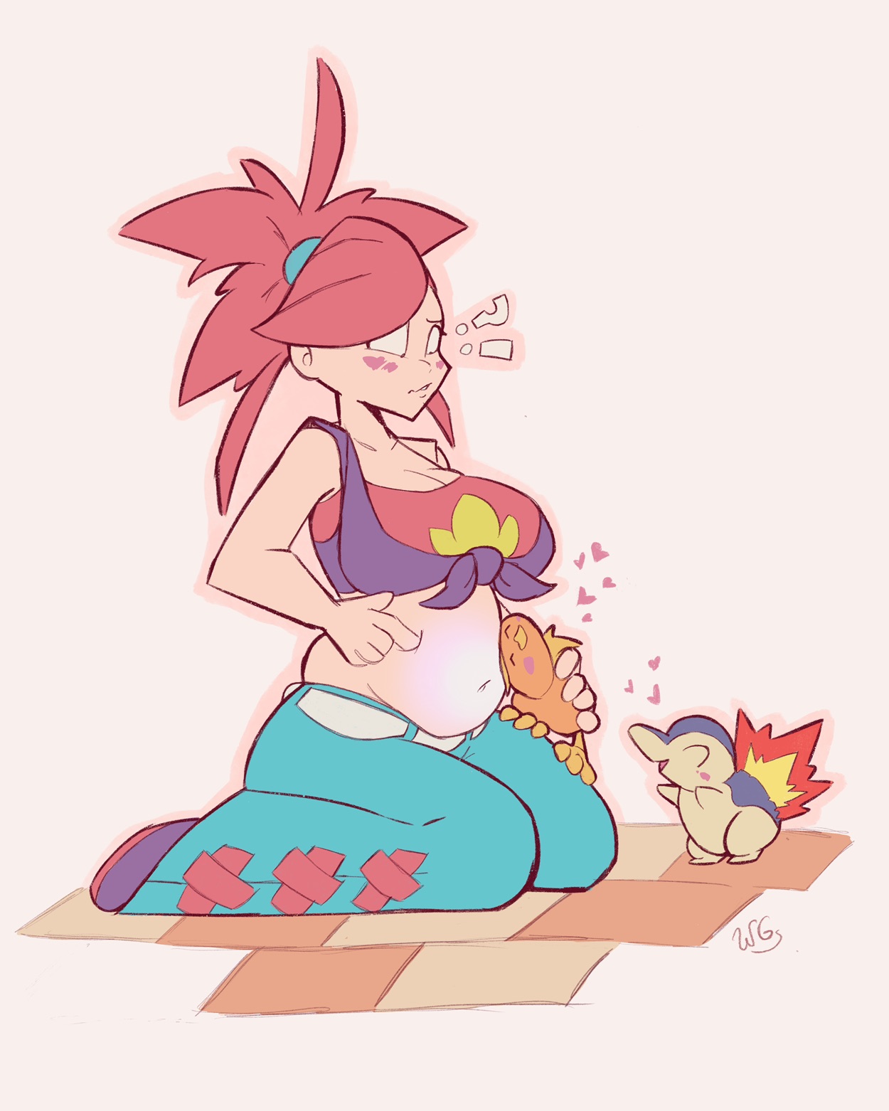 Flannery Preggo Progression page 3 full