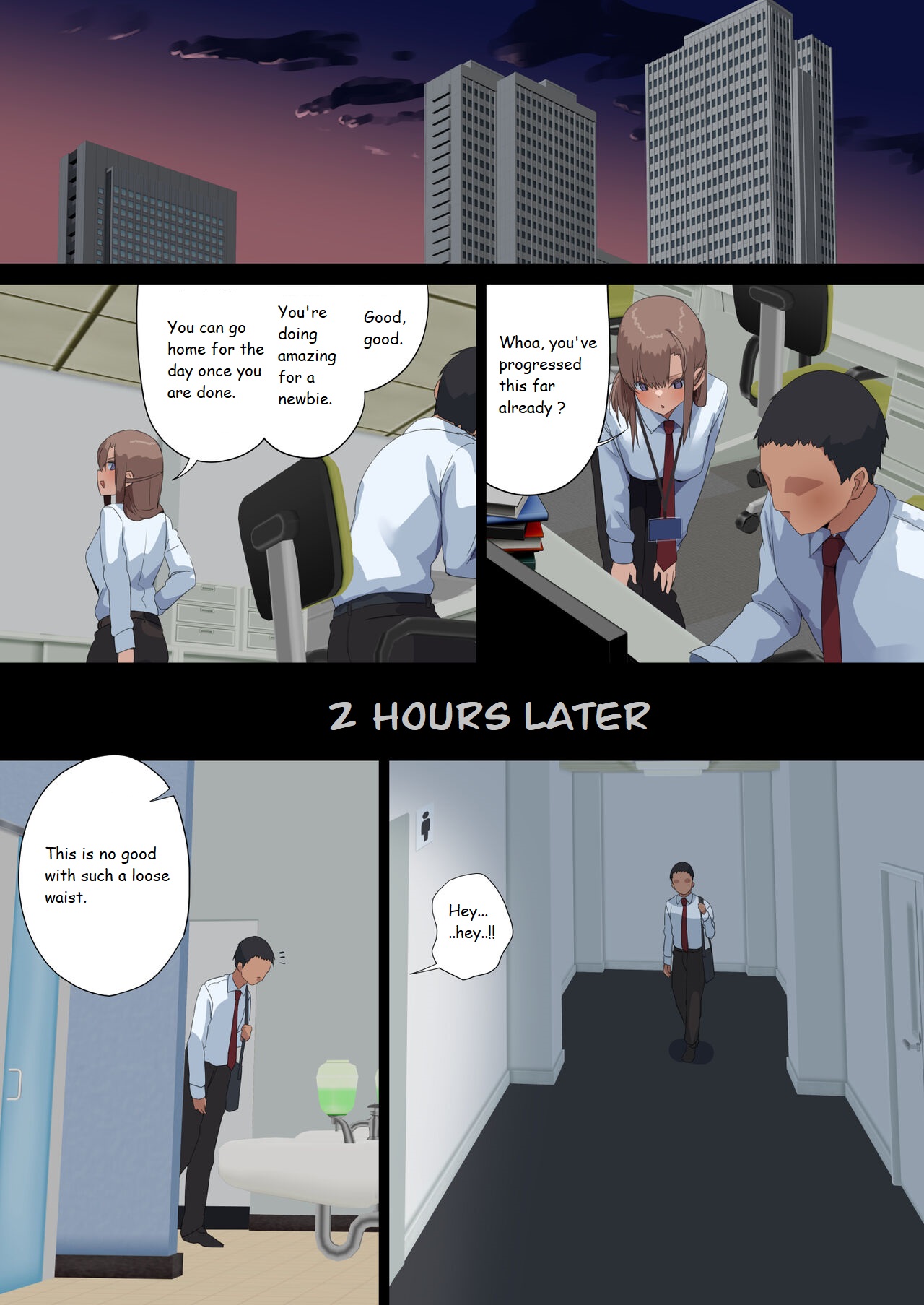Business Sex Manners: Men's Wear Week Anal Special Onikawa Edition page 6 full