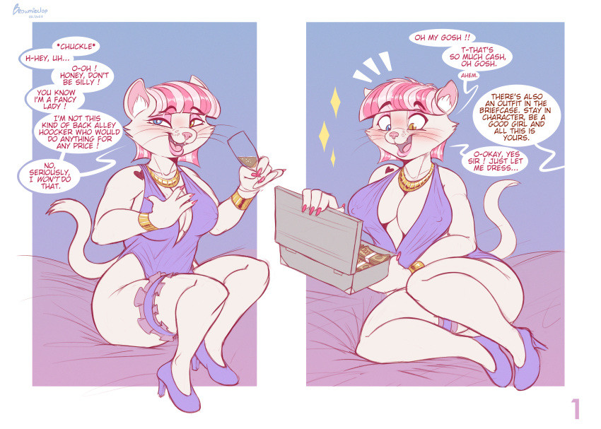 Cat Prostitute page 1 full